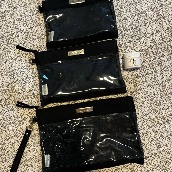 Lily Jade Brown Leather Backpack diaper bag with Teal Lining and accessories - Picture 14 of 14